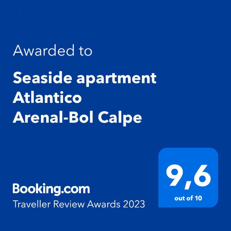 Seaside apartment Atlantico Arenal-Bol Calpe Esterno foto